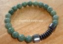 High Grade Jade - Hematite Maphisto Charm Bracelet