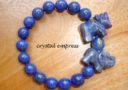 Anti Burglary Protection Charm Bracelet (Lapis Lazuli)