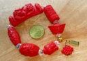 Red Cinnabar All-in-One Charm Bracelet 2