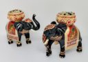 2019 Pair of Precious Elephant with Crystals