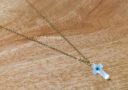 Crucifix Evil Eye Necklace (Stainless Steel)