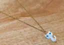 Cat Evil Eye Necklace 2 (Stainless Steel)