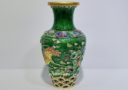 2020 Frolicking Green Dragon Vase