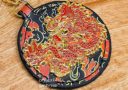 2020 Dragon Holding Fireball Anti-Conflict Amulet Keychain