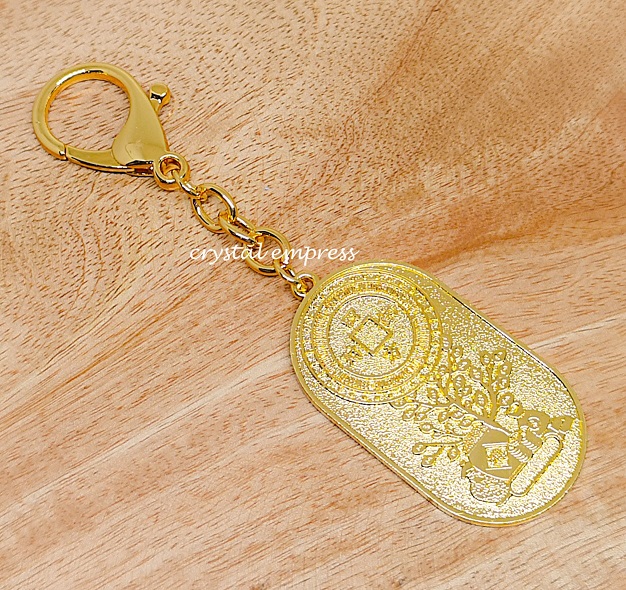 2021 Wealth Income-Generating Keychain - Crystal Empress Feng Shui Store