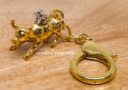 2021 Rat-Ox Keychain Wealth Enhancer Perfect Partnerships to Attract Big Wealth