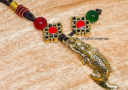 Brass Dragon Carp with Mystic Knot Tassel