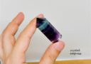 High Grade Rainbow Fluorite Crystal Point 2