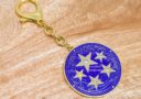2023 Annual Amulet with 5 Stars Keychain