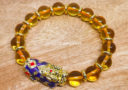 Citrine with Color Changing Pi Yao Infinity Bracelet