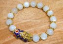 Moonstone with Color Changing Pi Yao Infinity Bracelet