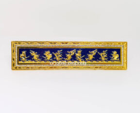 9 Dragon Plaque in Royal Blue 1