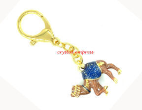 Cash Flow Camels Amulet Keychain - Blue