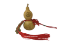 Natural Wu Lou with Mantra and 5 Emperor Coins Tassel #2
