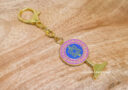 Anti Burglary Plaque Amulet Keychain 2