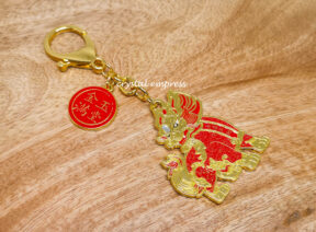 Big Auspicious Pi Yao Amulet Keychain 1