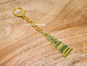 Pagoda Scholastic Amulet Keychain