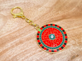 Windfall Yantra Amulet Keychain 1