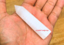 Faceted Selenite Crystal Point